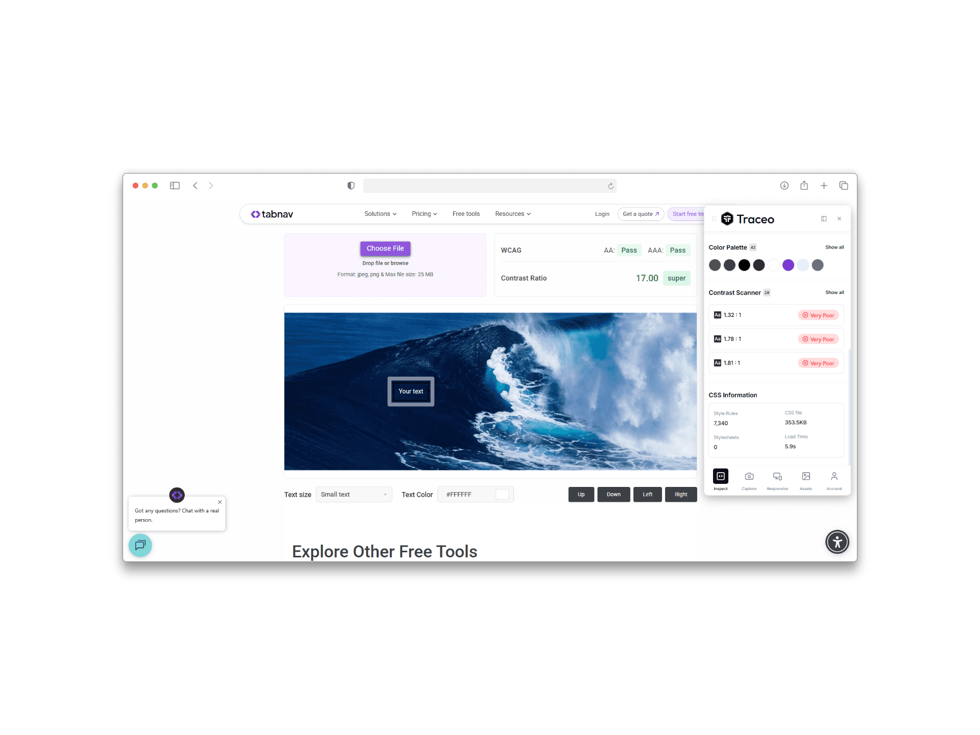 Contrast Ratio Checker