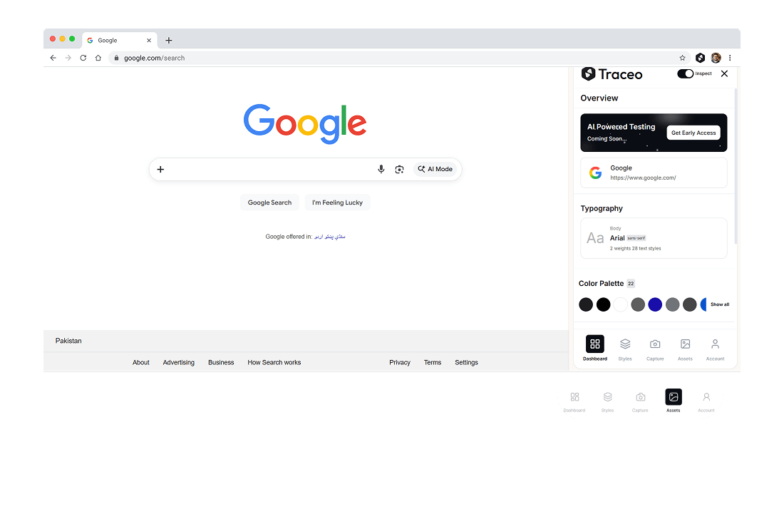 Persistent Side Panel