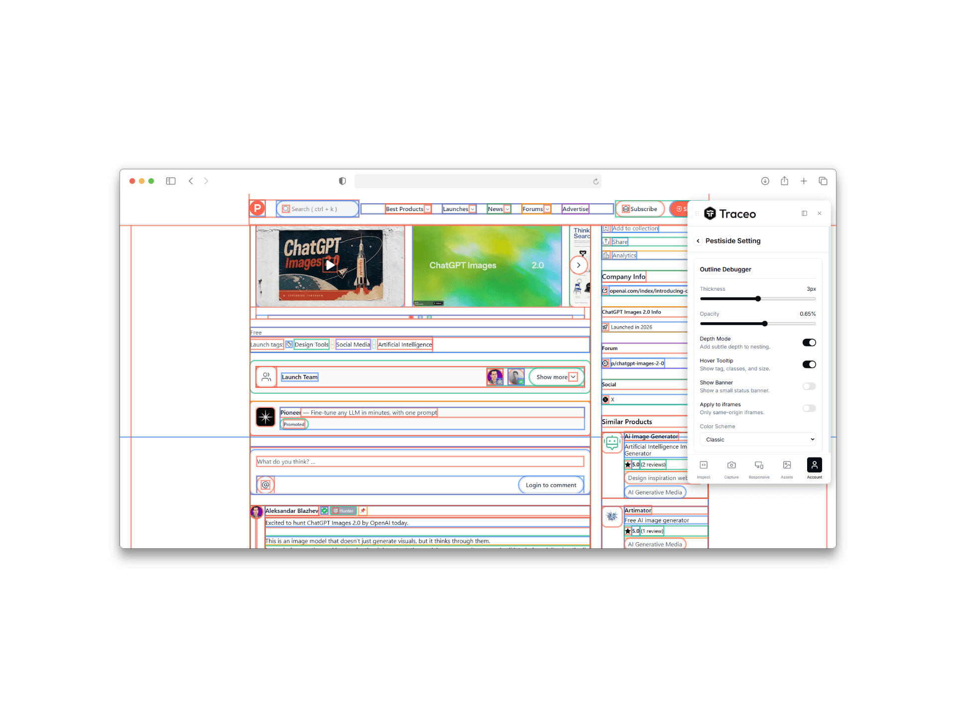 Pesticides (outline debugger)